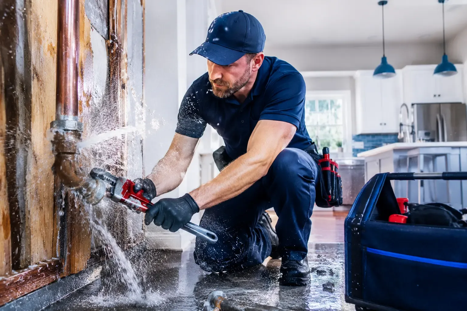 Local emergency pipe repair professionals in Encino, NM